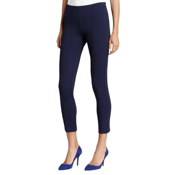 Lilly Pulitzer Pants - Lilly Pulitzer Midnight Navy Pull On Travel Stretch Cotton CasualPants Women’s 2